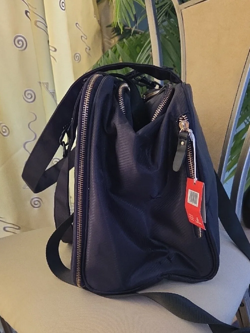 Men's Black Laptop Shoulder Bag with Adjustable Strap ❤️